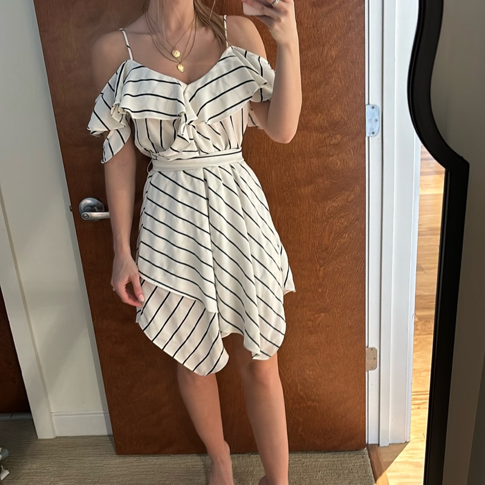 Kendall & Kylie striped dress